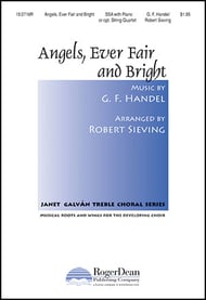 Angels, Ever Fair and Bright SSA choral sheet music cover Thumbnail